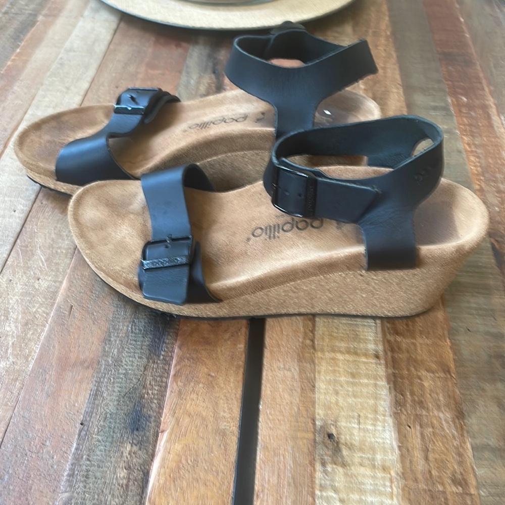 Size 39 Papillio wedge sandals